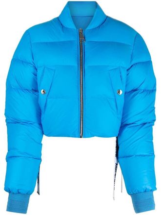 Khrisjoy Cropped bomberjack - Blauw