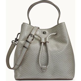 DKNY Lawrence Snake Bucket in Zinc at Nordstrom