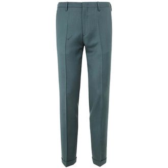 Paul Smith Heren, Broeken, Groen, Maat: W32 Wol