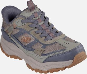 Skechers Mens Skechers Mens Viking AT Suede Hiking Shoes - Grey - Size: 12
