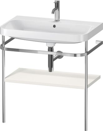 Duravit Set C-bonded Duravit Happy D.2 Plus Con Soporte Met&aacute;lico