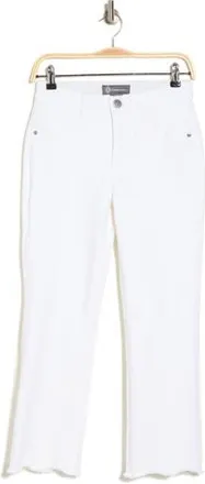 Democracy Scallop Hem Barely Boot Jeans in Opw Optic at Nordstrom Rack, Size 10P