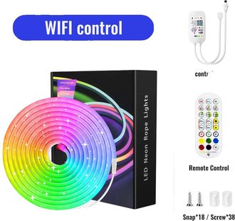 OEM Guirnalda De Luces Led De Ne&oacute;n, Control Inteligente, Dise&ntilde;o Impermeable, Control Wifi, 10 M