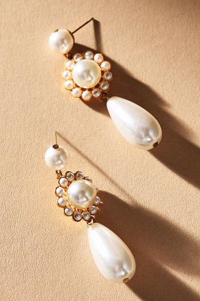 Jennifer Behr Caretta Pearl Drop Earrings