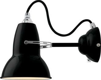 Anglepoise Original 1227 Wandleuchte, Kabel schwarz, Jet Black