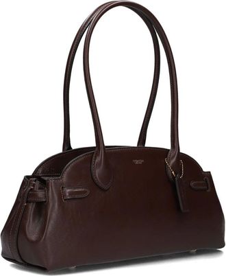 Coach Tassen, Dames, Bruin, ONE Size, Wol, Stijlvolle Bruine Handtas voor Herfst/Winter