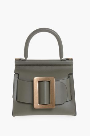 Boyy Borsa a Mano KARL in Pelle con Maxi Fibbia Dorata Boyy