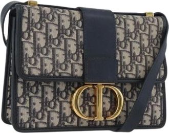 Dior Pre-owned Cross Body Bags, female, Multicolor, Size: ONE SIZE Pre-owned Trotter Canvas Shoulder Bag