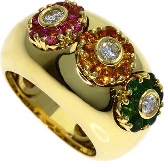 PONTE VECCHIO Yellow Gold (18K) Band Ring (Pre-Owned)