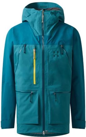 Haglöfs Vassi GTX Pro II Jacket Skijacke für Herren | blau/türkis