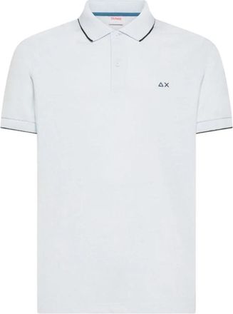 Sun 68 polo poliestere - Heren - Polos - Wit - 3XL - Katoen - Tops