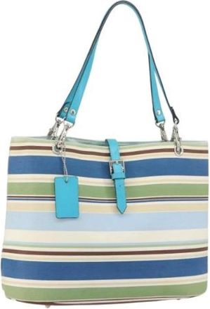 Burberry Pre-owned Tote Bags, female, Multicolor, Size: ONE SIZE Pre-owned Vintage Tote Bag