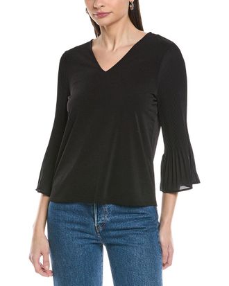 CeCe by Cynthia Steffe Cece V-Neck Knit Top