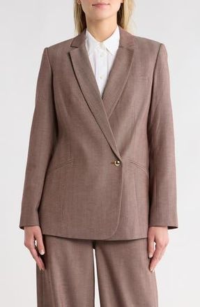 Rag & Bone Jade Oversize Notch Lapel Blazer in Espresso at Nordstrom Rack, Size 12