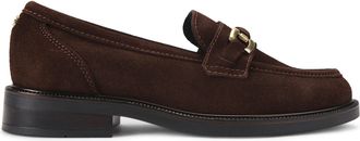 Carvela Womens Suede Noto Loafer Loafers - Brown - Size UK 4
