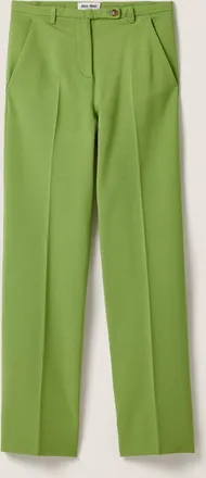 Miu Miu Fabric stitch knit pants