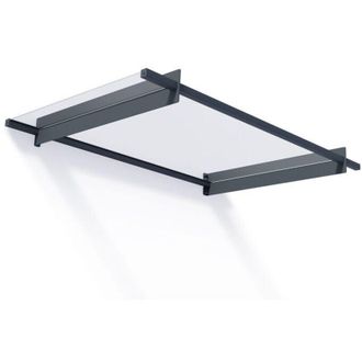 Palram Palram - Canopia Nancy Marquesina Para Puerta 150x94 Cm Transparente
