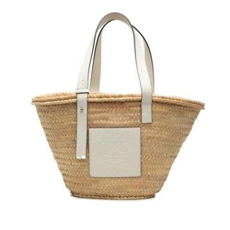Loewe Pre-owned Tote Bag - Dames - Vintage Shopper - Beige - ONE Size - Leer - Vintage