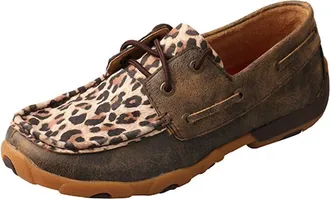 Twisted X Boots Womens Distressed Slip On In Yellow & Black