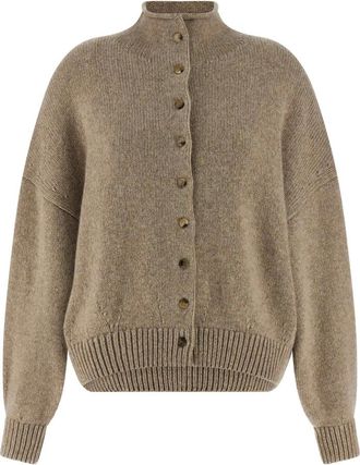 Khaite Dames, Truien, Beige, Maat: XS Kasjmier