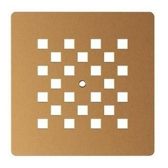 Marcel Breuer Afvoerrooster tbv douchebak goud geborsteld