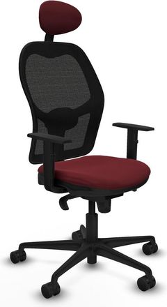 Piqueras y Crespo Sedia Da Ufficio Piqueras Y Crespo 1d036n1 Rosso Granato