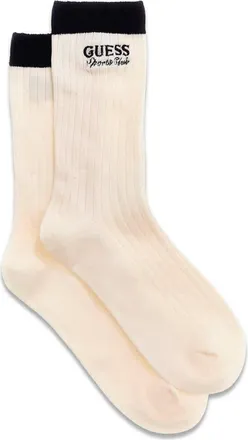 Guess Hoshi Crew Socks in Dove White at Nordstrom