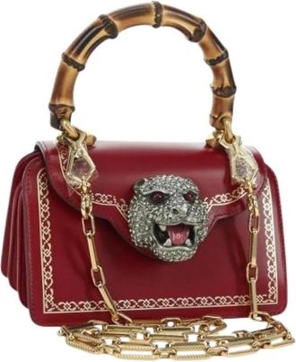 Gucci Pre-owned Mini Bags, female, Red, Size: ONE SIZE Pre-owned Vintage Mini Bag