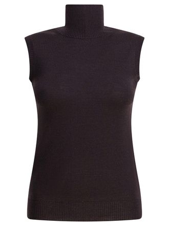 Sportmax Mock Neck Sleeveless