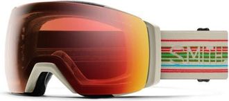 Smith I/O MAG XL Snow Goggles in Chalk Straight Line /Red at Nordstrom, Size Medium
