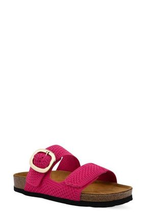 Naot Miami Slide Sandal in Fuschia Knit at Nordstrom, Size 10Us