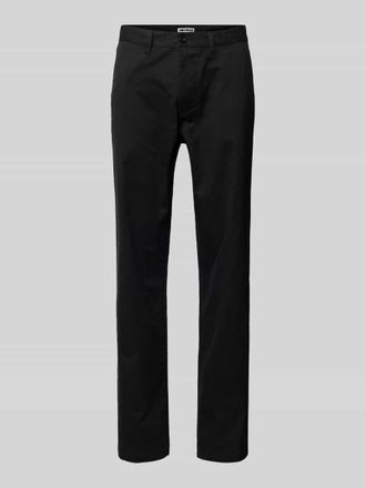 Review Straight Leg Chino mit Ges&auml;&szlig;taschen in Black, Gr&ouml;&szlig;e XS