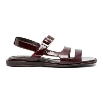 Sergio Moretti Schoenen, Dames, Rood, 41 EU, Sandalen met open neus