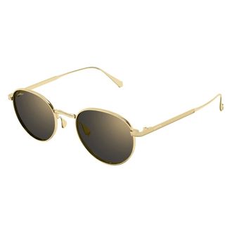 Cartier Sunglasses, unisex, Yellow, Size: 49 MM Ct0626S Sunglasses