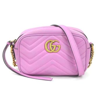 Gucci Pre-owned Cuoio borse-gucci - - Pre-owned - Donna - Rosa - ONE SIZE