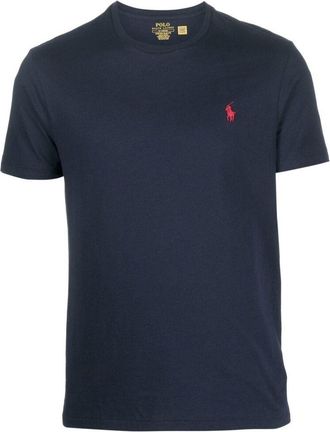 Ralph Lauren Logo-embroidered Cotton T-shirt