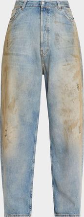 Acne Studios Men & apos;s 2023 U Penicil Dirty-Effect Jeans