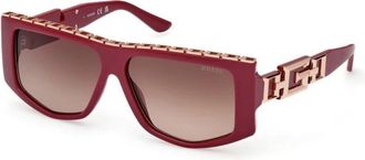Guess Authentieke Bril met Topkwaliteit - Dames - Zonnebrillen - Rood - 58 MM - Accessoires