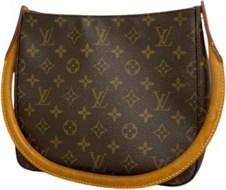 Louis Vuitton Pre-owned Shoulder Bags, female, Brown, Size: ONE SIZE Pre-owned Looping MM Shoulder Bag