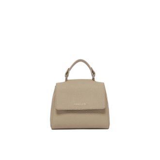 Orciani Handbags, female, Beige, Size: ONE SIZE Shoulder Bag