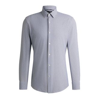 HUGO BOSS Overhemden, Heren, Blauw, 2Xl, P-Hank Shirt