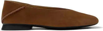 Camper Casi Myra Nubuck Leather Ballet Flats