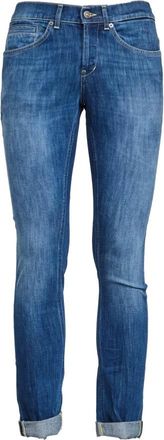 Dondup Heren, Jeans, Blauw, Maat: W32 Katoen