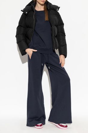 Off-white Insulated Jacket With Hood, Womens, Black