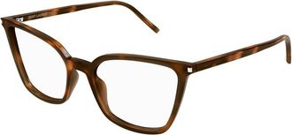Saint Laurent Glasses, female, Brown, Size: 54 MM SL 669 Eyeglasses