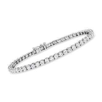 Ross-Simons 7.00- Lab-Grown Diamond Tennis Bracelet in 14kt White Gold