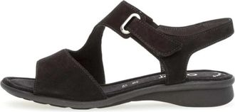 Gabor Florenz Sandal - Dames - Sandalen - Zwart - 38 EU - Leer - Schoenen