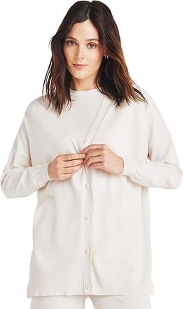 Splendid Veronica Tunic Sweater Womens Clothing Moonstone : MD (Womens 6-8), Polyester/Viscose