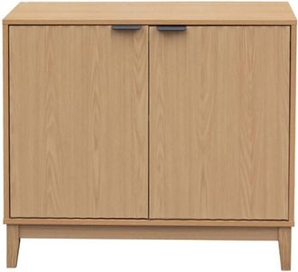 Calicosy Calicosy - Credenza con 2 ante dai frontali effetto scanalato L80 cm - bologne