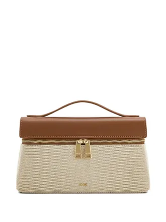 JW PEI Clutch con manico - Toni neutri